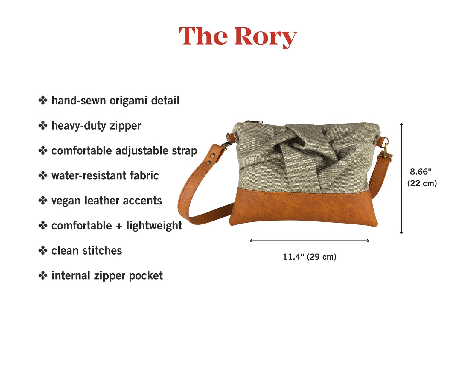 Vegan Crossbody Bag Small Messenger Bag Brown Crossbody Bag Etsy