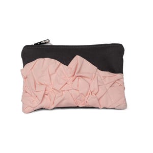 Kleine Kosmetiktasche für Tweens, süße Kosmetiktasche mit Rüschen