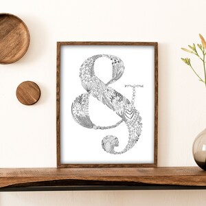 Impressão floral e comercial, Giclée, DIN A3, decoração floral para casa, decoração botânica de parede, ilustração floral