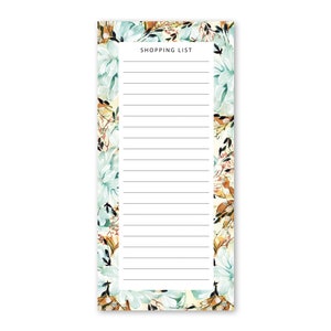 Lista de compras bloc de notas planificador semanal para hacer lista, decoración de planificador y diario, regalo para chefs y jardineros, organización de escritorio
