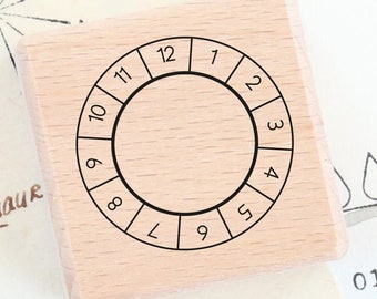 Rubber stamp - Circle 12