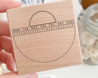 Rubber stamp - Date stamp with priority option