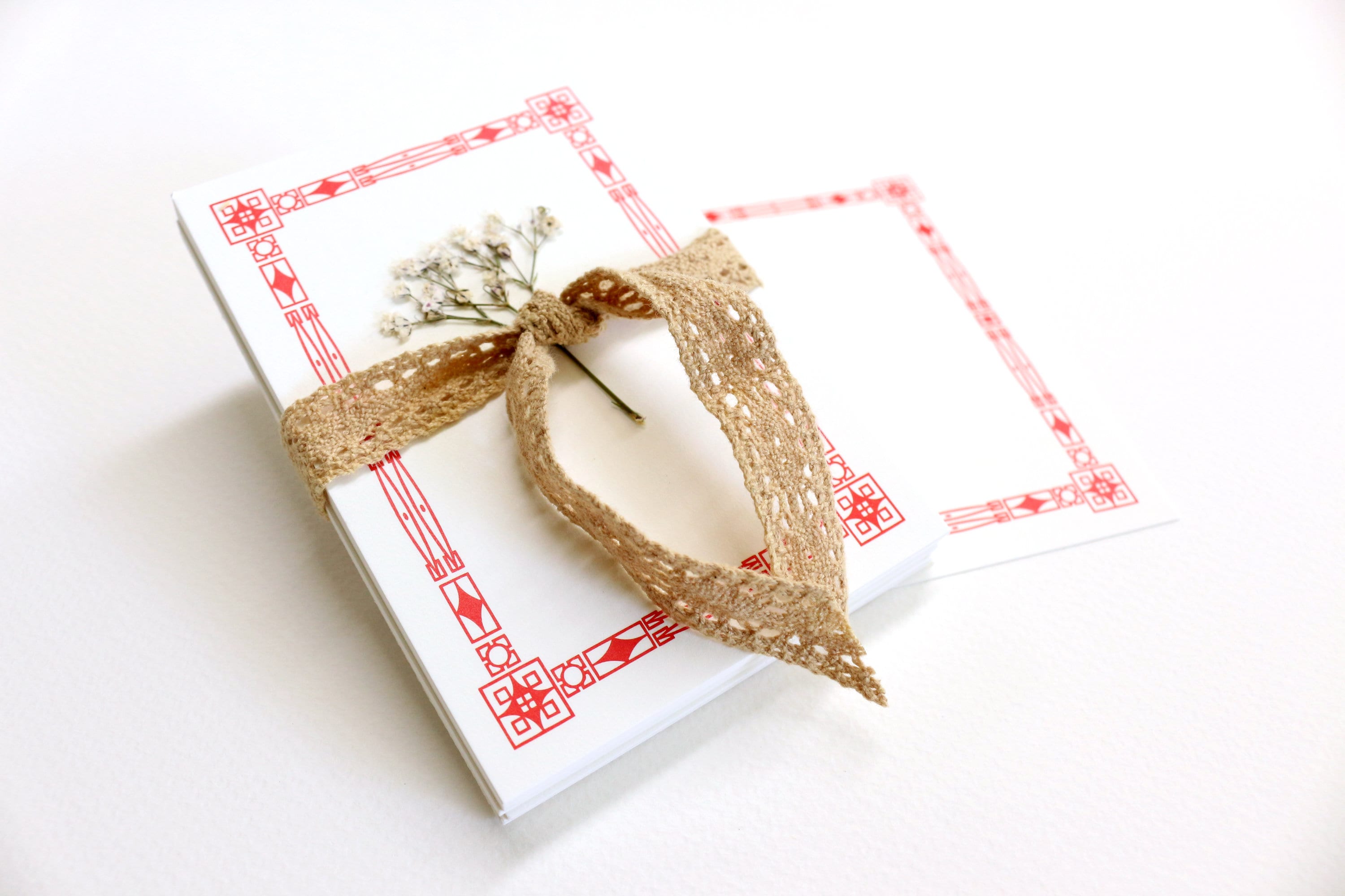 Card With Frame Notecard Set With Vintage Frames, Memo Cards Ephemera Planner ...