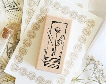 Rubberstamp - Abstract floral No.2