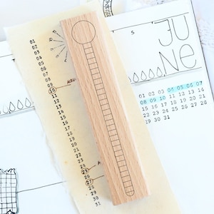 Stempel - Fortschrittsbalken mit Kreis, für Habit Tracker, Goal Tracker/ Ziel-Stempel, für Projekte und Erfolge