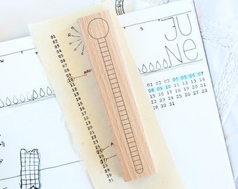 Rubber stamp - Progress bar with circle