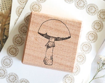 Rubber stamp - Mushroom No. 10