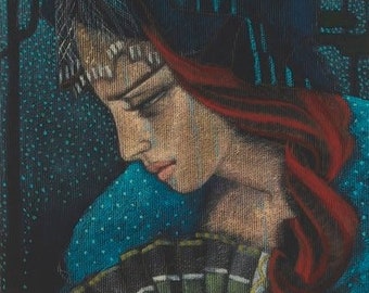 Deirdre - Irish Legends - Fine Art Print