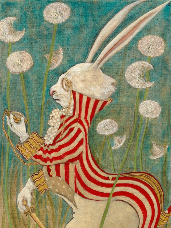 Coniglio Bianco, Alice Nel Paese Delle Meraviglie, Sono In - Foto 7