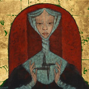 Naomh Bríd - St Brigid - Fine Art Print