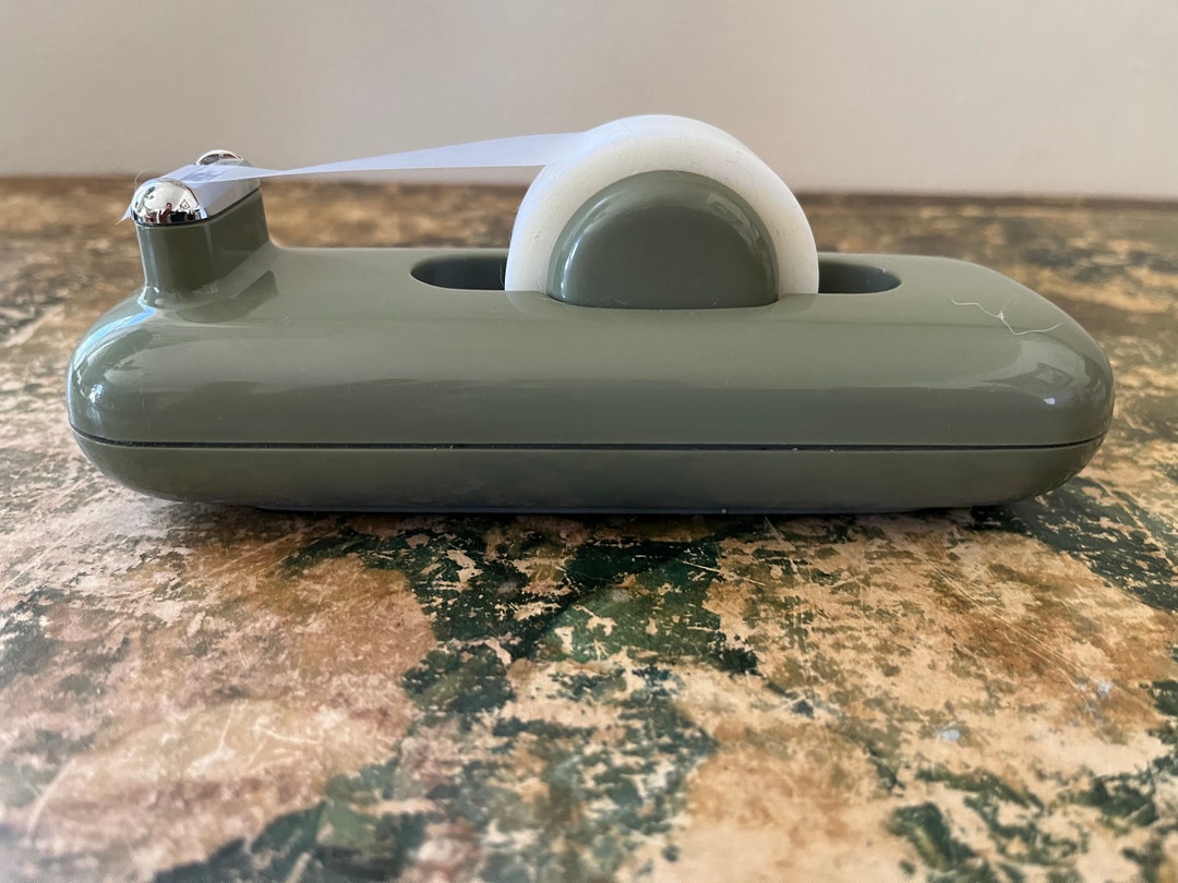 Vintage Green Tape Dispenser by Eldon Office Products Etsy
