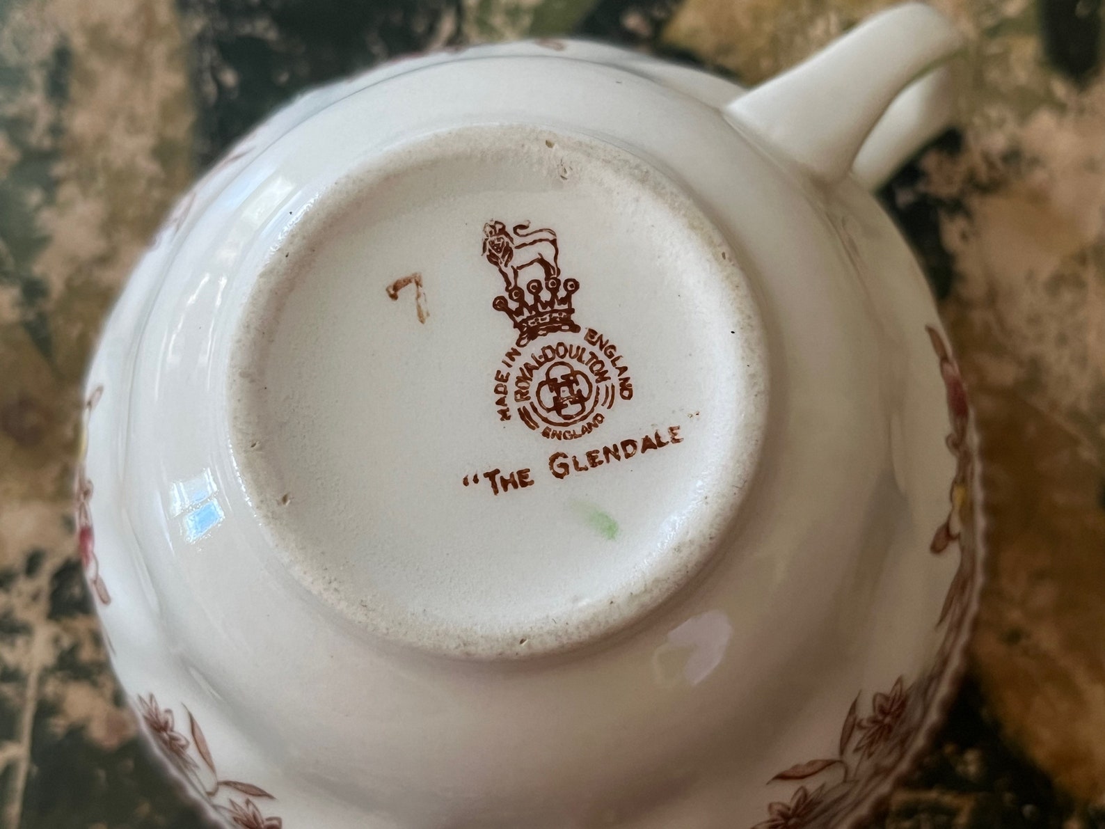 Vintage Royal Doulton the Glendale Teacup and Etsy