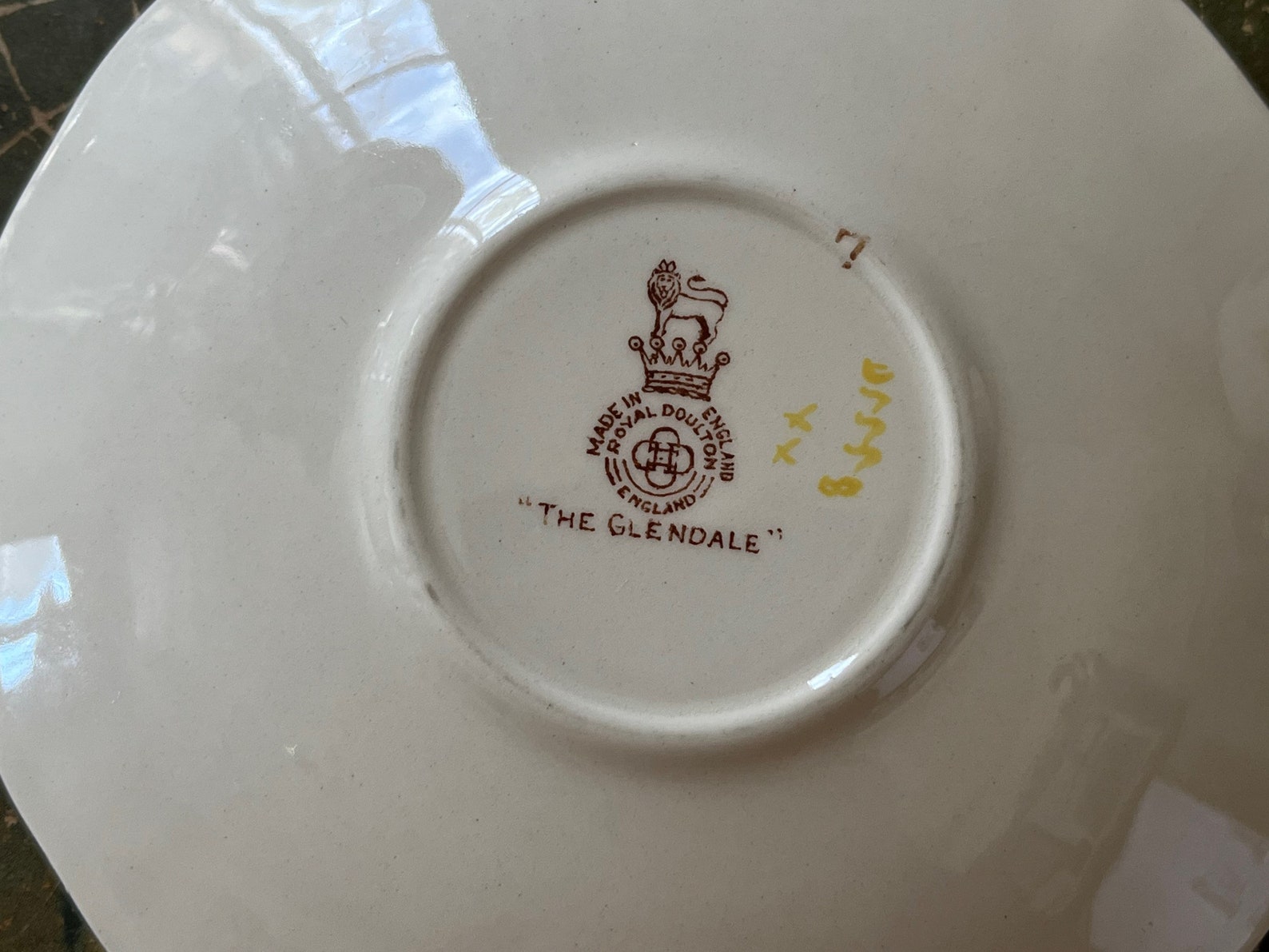 Vintage Royal Doulton the Glendale Teacup and Etsy