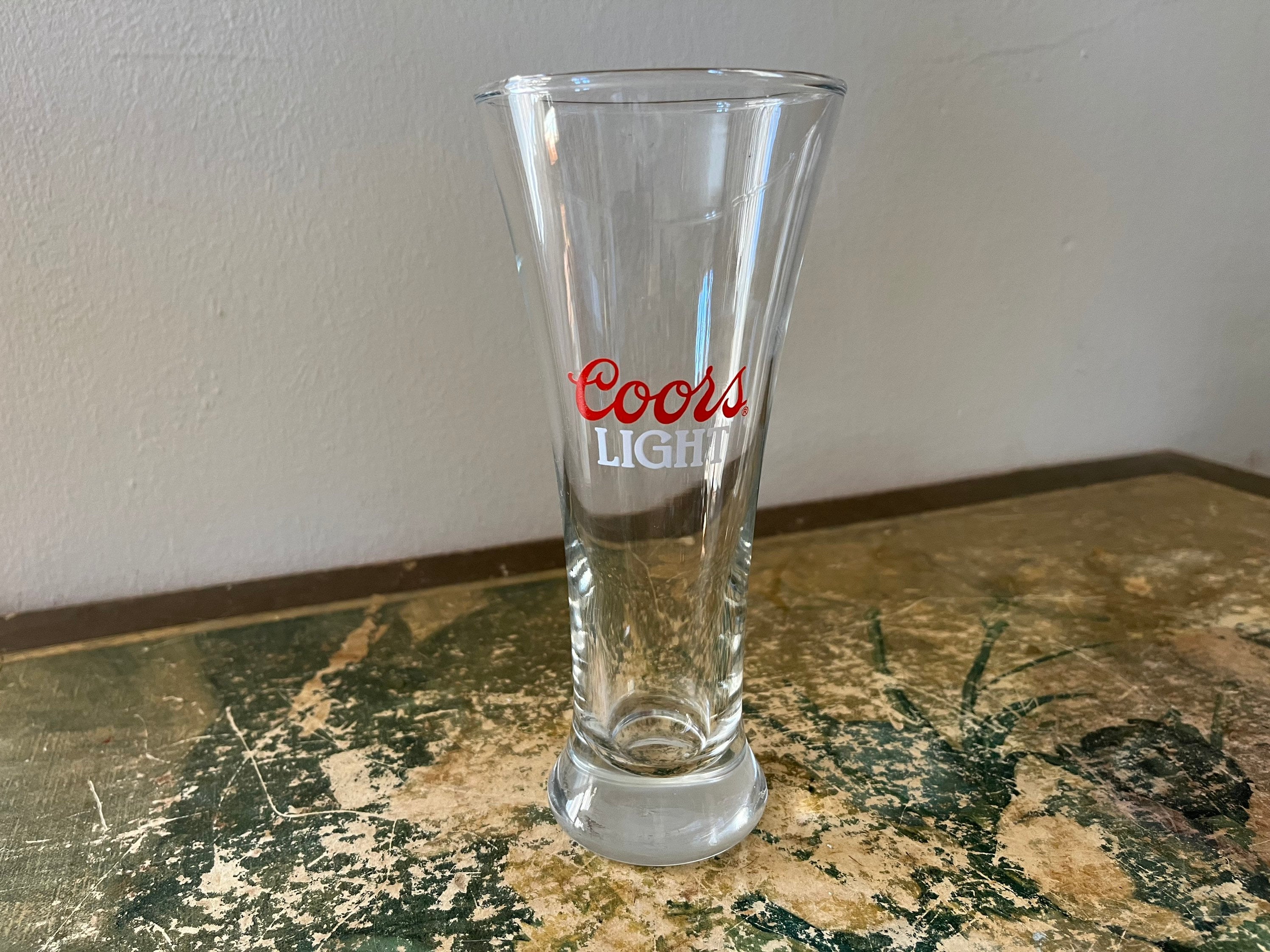 Coors Light Beer Bottle Wine Glasses Couples Gift Birthday 