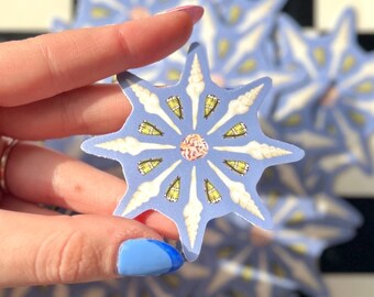 Sea Shell Mandala Sticker