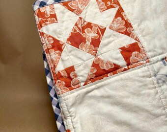 Neutral Floral Quilt