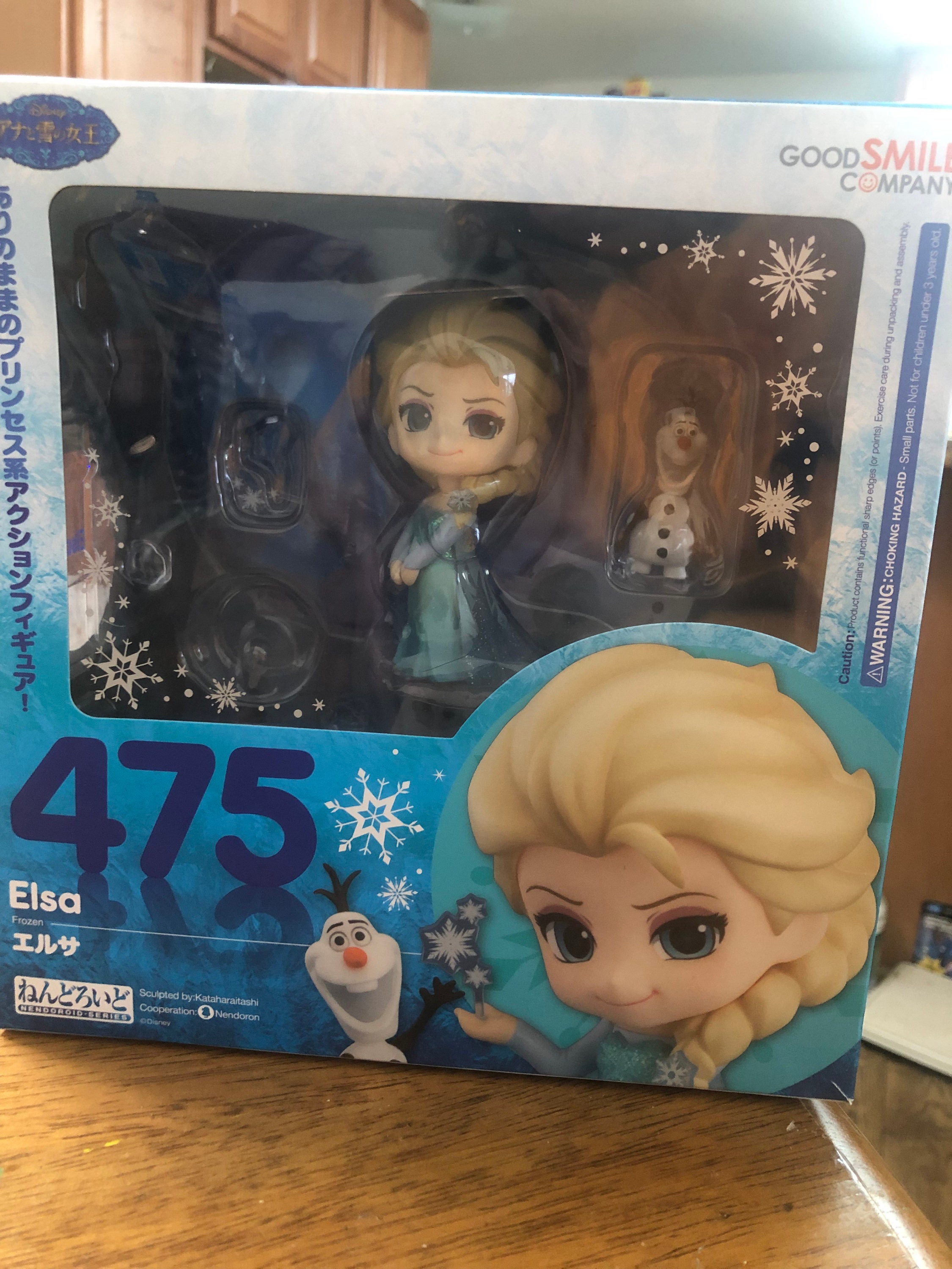 10cm No Box Anime Nendoroid Disney Princess Frozen Queen Elsa PVC Action Figure 