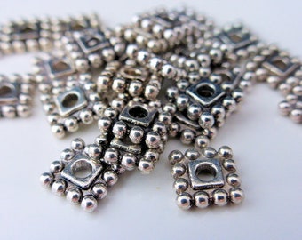 Findings MBX0050 NF 500 x 2mm Round Spacer Beads Silver Beads Metal