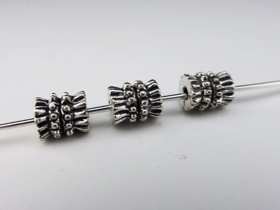 Findings MBX0050 NF 500 x 2mm Round Spacer Beads Silver Beads Metal