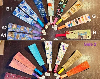 More adult reversible fabric headbands 100% cotton in a variety of beautiful prints