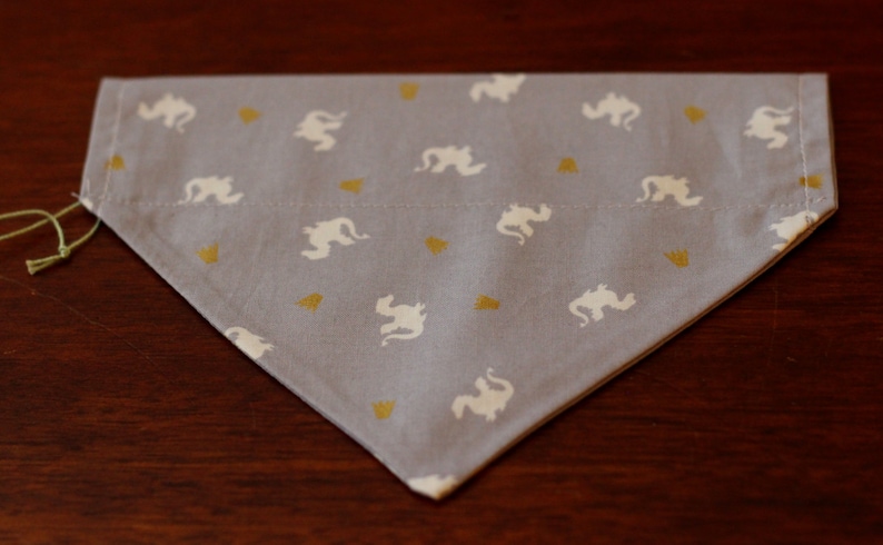 collar style bandana in a variety of Holiday designs Dog over-the