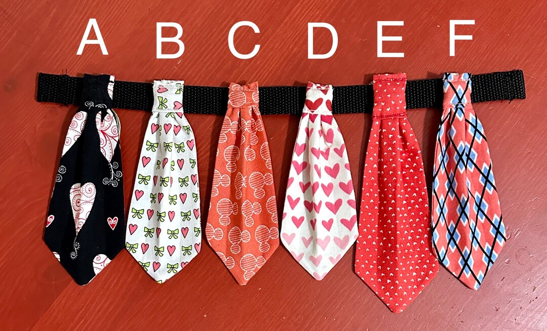 Dog Neckties in a Variety of Prints for Your Canine Valentine - Etsy