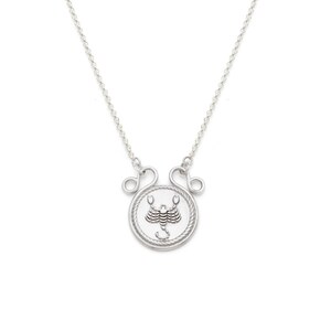Collier zodiaque en argent : un collier signe astrologique horoscope par Leah Yard Designs Disponible dans les 12 signes du zodiaque