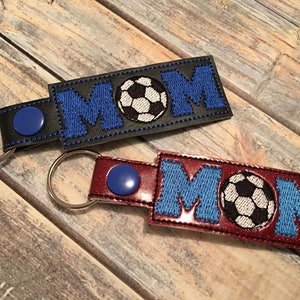 Sports Mom Bundle 7 Designs Included Key Fob In The Hoop DIGITAL Embroidery DESIGN image 7