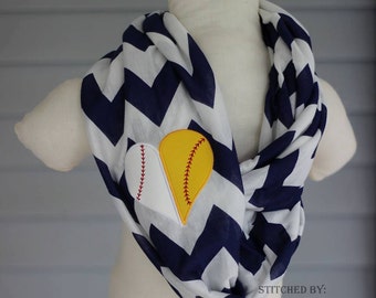 BASEBALL/SOFTBALL Split coeur - appliques 4x4 et 5 x 7 - broderie - broderie numérique Design