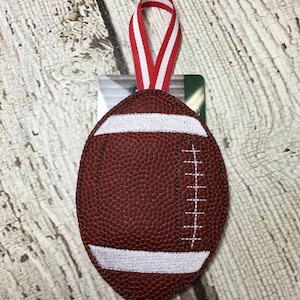 Football - Gift Card Holder  - Ornament -  In The Hoop - DIGITAL Embroidery DESIGN