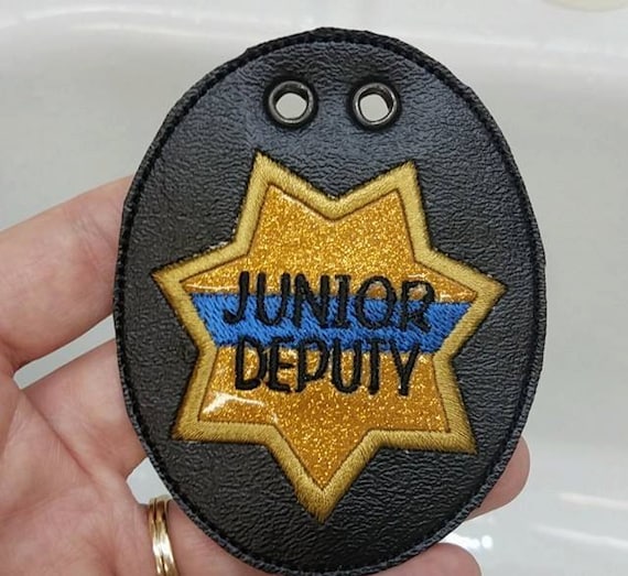 Junior Deputy 7 Point Badge NECKLACE POLICE Cop Law | Etsy