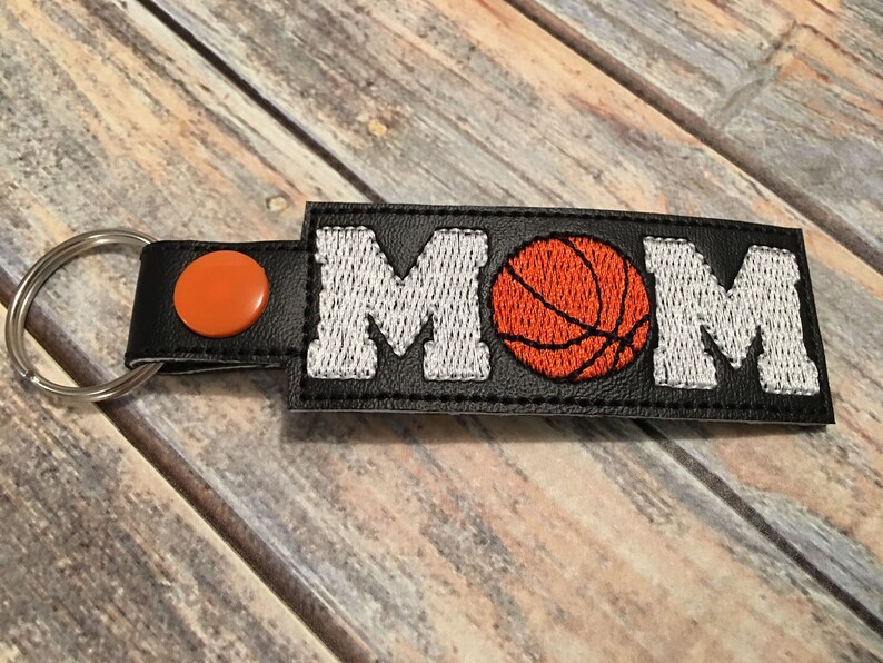 Sports Mom Bundle 7 Designs Included Key Fob In The Hoop DIGITAL Embroidery DESIGN image 4