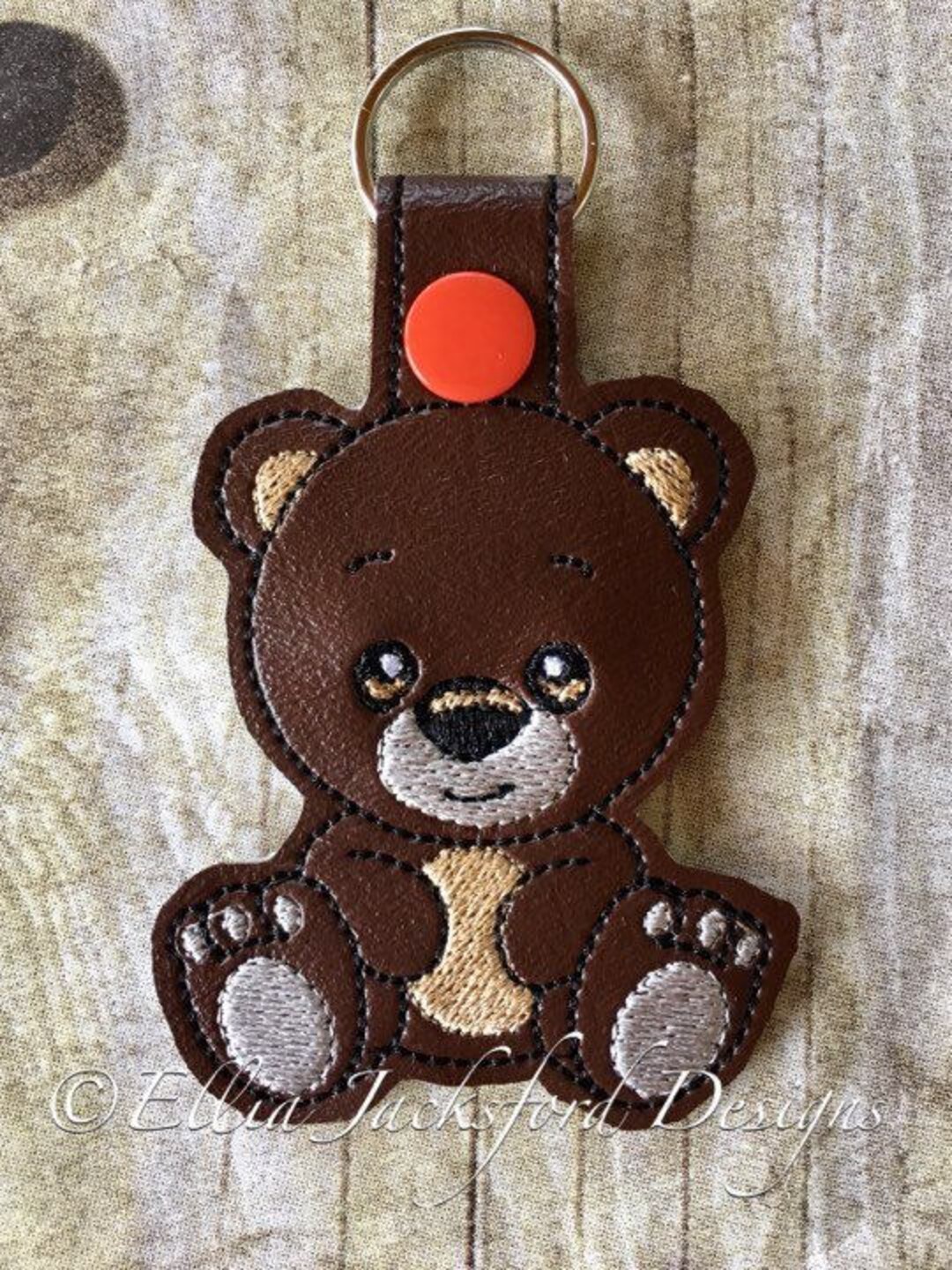 Bear Teddy Bear Black Bear Brown Bear in the Hoop Snap