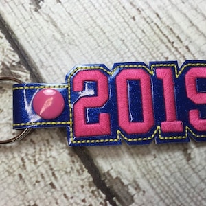 2019 SNAP Key Fob In The Hoop - DIGITAL Embroidery DESIGN