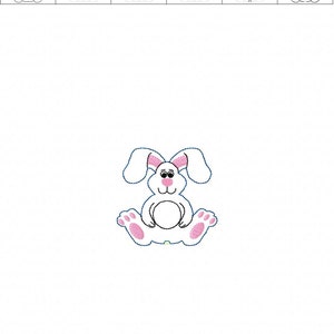 Bunny Sucker Lollipop Holder Easter Candy Holder In The Hoop DIGITAL Embroidery DESIGN image 5