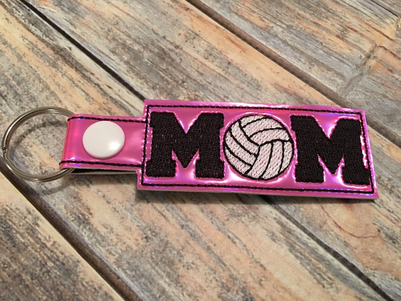 Sports Mom Bundle 7 Designs Included Key Fob In The Hoop DIGITAL Embroidery DESIGN image 9