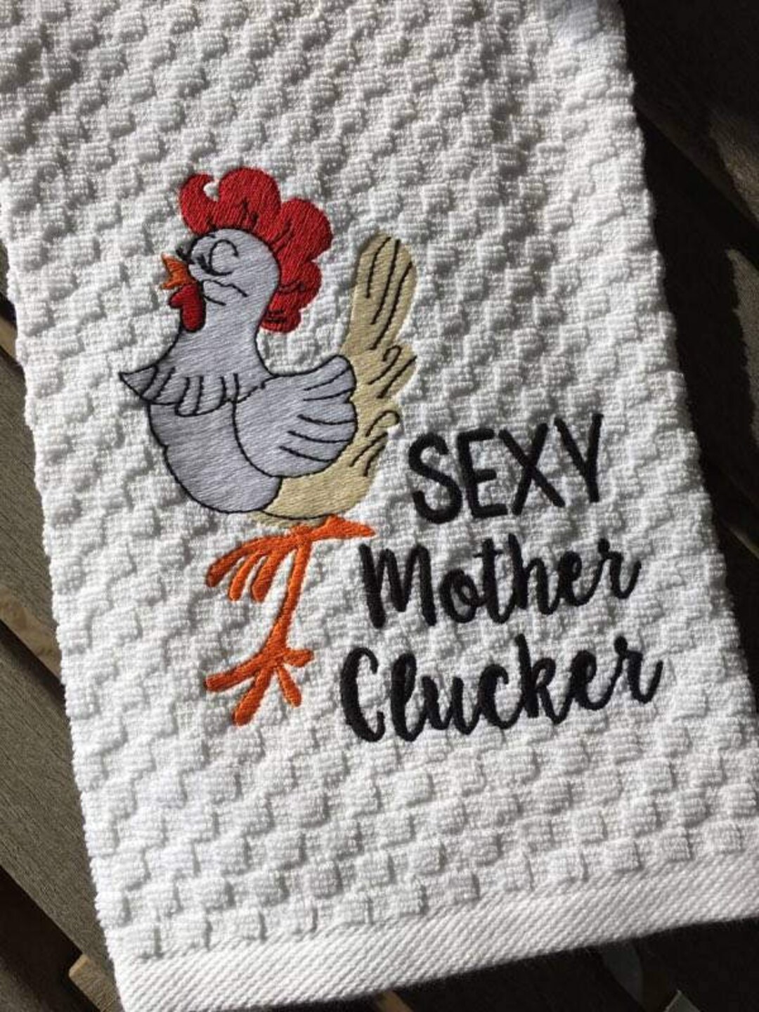 Sexy Mother Clucker Chicken Hen Towel Design 2 Sizes - Etsy Ireland