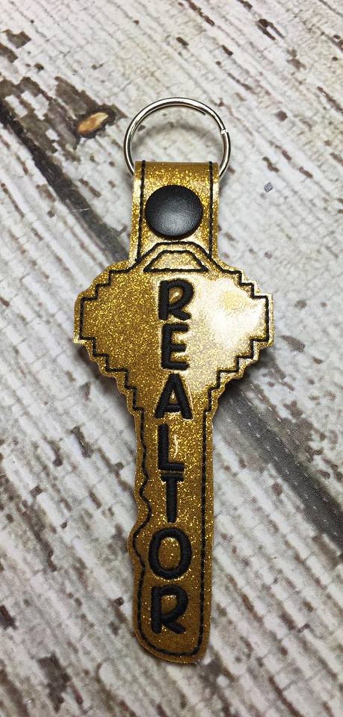 Realtor Key Real Estate Key Fob DESIGN Digital Etsy