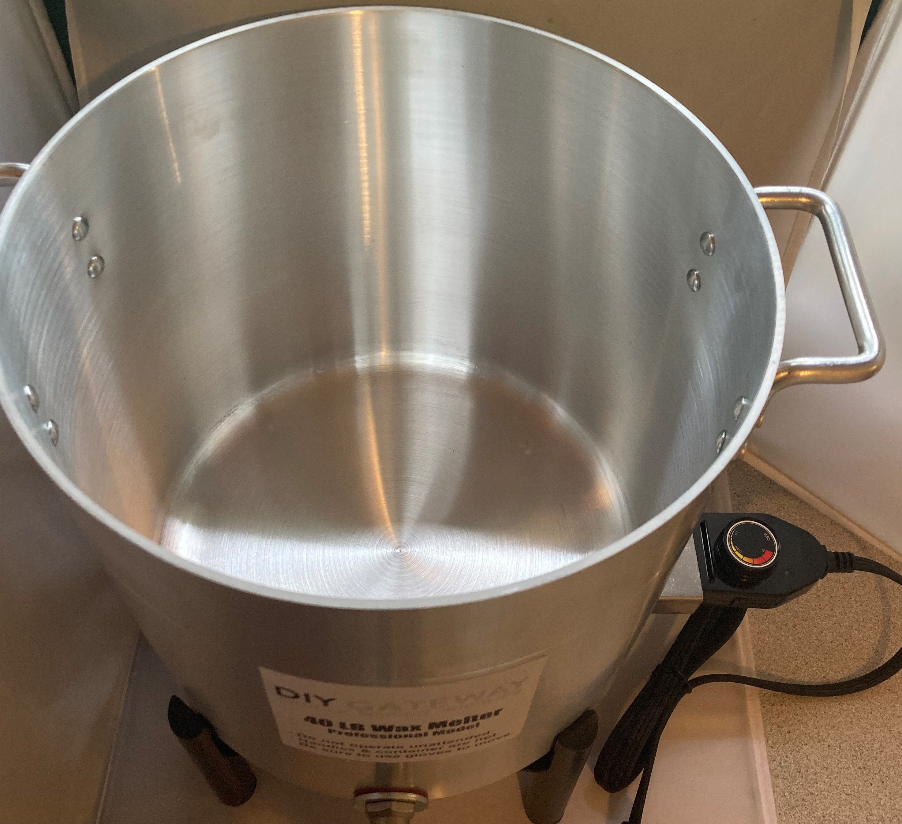 35 LB Large Wax Melter for Candle Making Electric Aluminum Etsy