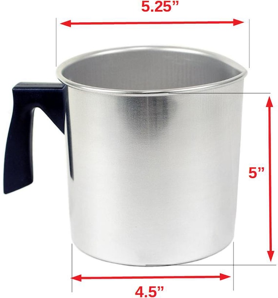 Wax Melter for Candle Making: Extra Large 17 LB Wax Capacity Electric Wax  Melting Pot Machine With Quick-pour Spout & Free Ebook 