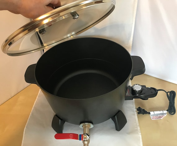Candle Making Pouring Pot with Electric Hot Plate for Melting Wax, Candle  Wax Me