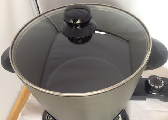 Large Candle Wax Melter with Stainless Steel Spigot and Temperature Control