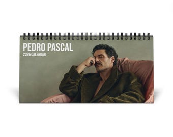 Pedro Pascal - 2026 Desktop Calendar