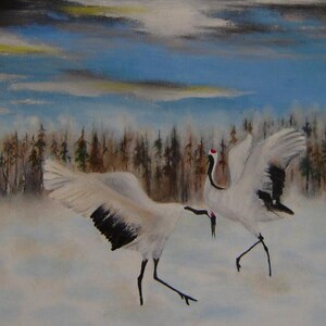 Zen Peinture A Lhuile Paysage Couteau A Palette Peinture Etsy