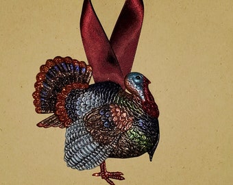 Thanksgiving Turkey Ornament