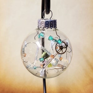 Steampunk Watch Gear Shell Christmas Ornament
