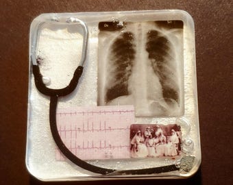 Medizinische Magnete im Vintage-Look
