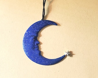 Blue Moon Ornament