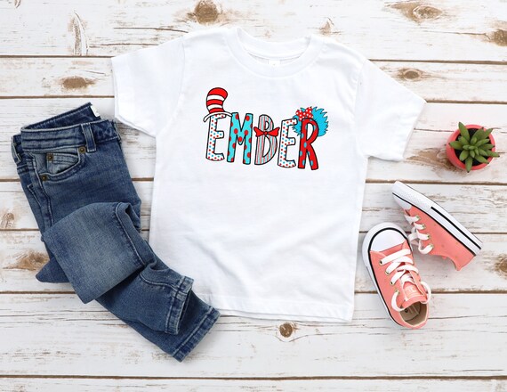 Personalized dr seuss shirts deals