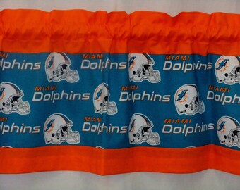 Footballs and Helmets on blue Background Custom Valance Curtain 52 /& 80 W x 13 L Choose Lined or UnLined 40